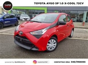 Toyota Aygo 1.0 VVT-i 72 CV 5 porte x-cool del 2020 usata a Albano Vercellese