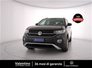 Volkswagen T-Cross 1.0 TSI 115 CV Style BMT del 2020 usata a Roma