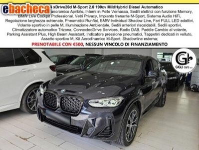 Bmw x4 xdrive20d mhev..