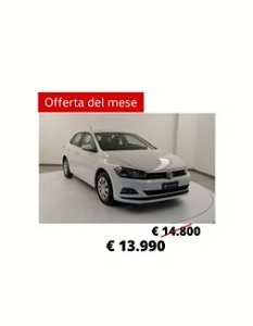 Volkswagen Polo 1.6 TDI 5p. Trendline BlueMotion Technology del 2019 usata a Pratola Serra