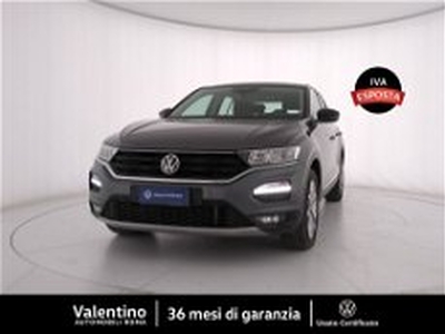 Volkswagen T-Roc 1.0 TSI Style BlueMotion Technology del 2021 usata a Roma