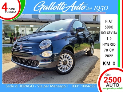 Fiat 500C Cabrio 1.0 Hybrid Pop nuovo