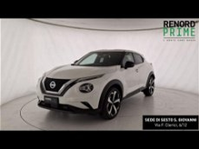 Nissan Juke 1.0 DIG-T 117 CV Visia del 2020 usata a Sesto San Giovanni