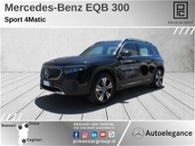Mercedes-Benz EQB 300 4Matic Sport del 2022 usata a Sassari