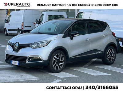 Renault Captur 1.5 dci energy R-Link 90cv edc Diesel