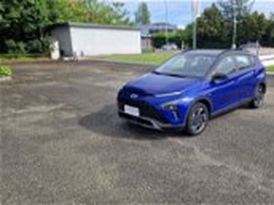 Hyundai Bayon 1.0 T-GDI Hybrid 48V iMT Exclusive del 2021 usata a Caresanablot