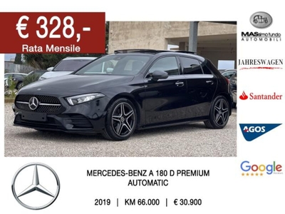 Mercedes-Benz Classe A 180 d Automatic Premium usato