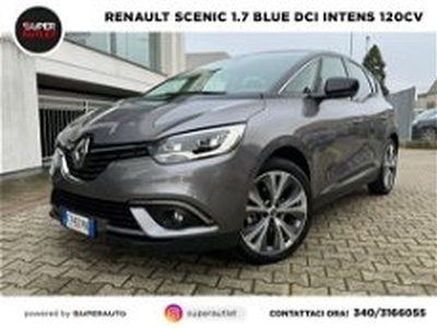 Renault Scenic E-Tech Electric Blue dCi 120 CV Intens del 2019 usata a Vigevano