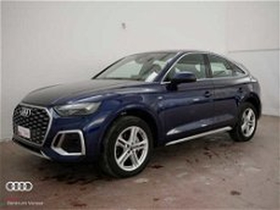 Audi Q5 Sportback 50 TFSI e quattro S tronic Identity Black del 2021 usata a Varese