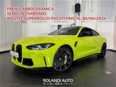 BMW Serie 4 Coupé M4 Coupe 3.0 Competition auto del 2021 usata a Alessandria
