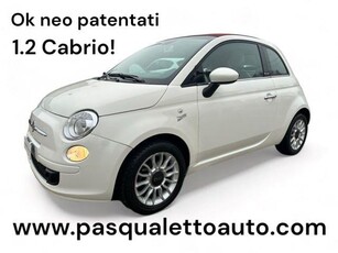 FIAT 500C OK NEO PAT. CABRIO 1.2 Rock Benzina