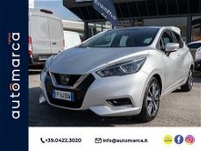 Nissan Micra 1.0L 12V 5 porte Acenta del 2018 usata a Silea