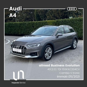 Audi A4 Allroad Allroad 40 2.0 tdi mhev Business Evolution quattro 204cv s-tronic usato