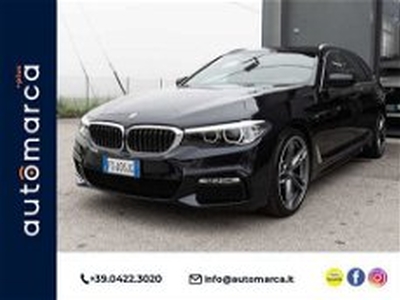 BMW Serie 5 Touring 520d Sport del 2018 usata a Silea