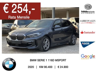 BMW Serie 1 116d 5p. Sport usato