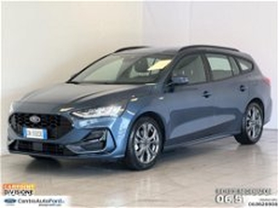 Ford Focus Station Wagon 1.0 EcoBoost Hybrid 125 CV SW ST-Line del 2023 usata a Albano Laziale