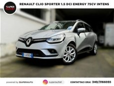 Renault Clio Sporter dCi 8V 75CV Start&Stop Energy Intens del 2017 usata a Vigevano