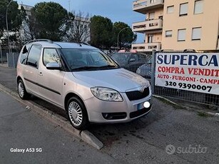 Skoda Roomster 1.4 GPL NEOPATEN GARANZIA 12 MESI