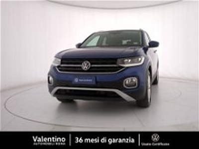 Volkswagen T-Cross 1.0 TSI 110 CV Advanced del 2021 usata a Roma