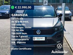 Volkswagen T-Roc 1.6 TDI SCR SOLI 50 mila Km Advan