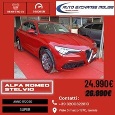 ALFA ROMEO Stelvio 2.2 Turbodiesel 160 CV AT8 RWD Super Diesel