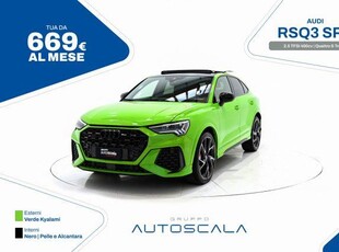 AUDI RS Q3 SPB TFSI 400cv Quattro S Tronic Benzina