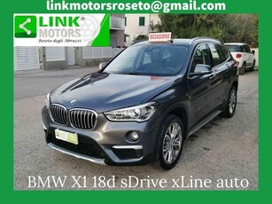 BMW X1 sDrive18d xLine auto TAGLIANDATA Diesel