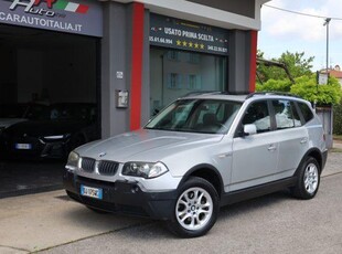 BMW X3 2.0d GANCIO TRAINO Pelle Navi Tetto PANORAMICO Diesel