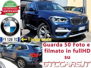 BMW X3 20d xLine Aut Tetto Cam360 UNIPRO TAGLIANDI BMW Diesel