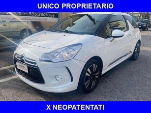 DS AUTOMOBILES DS 3 PureTech 82 Drive KM 89.600 NEOPATENTATI Benzina