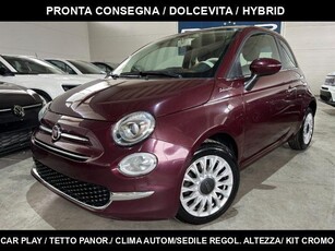 FIAT 500 1.0 Hybrid Dolcevita TETTO/CAR PLAY/CLIMA AUTOM Benzina