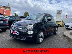 FIAT 500 1.2 LOUNGE - NEOPATENTATI Benzina