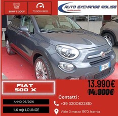 FIAT 500X 1.6 MultiJet 120 CV Lounge Diesel