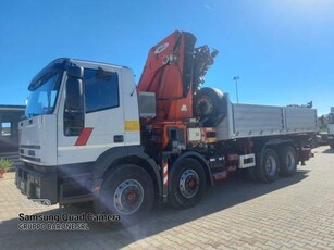 IVECO EUROTRAKKER 340 CON GRU 30M +GIP E CESTELLO Diesel