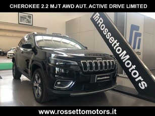 JEEP Cherokee AWD Active Drive Limited-GANCIO TRAINO Diesel