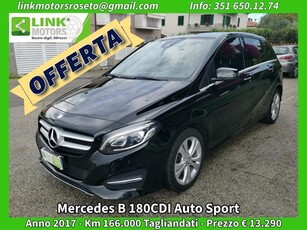 MERCEDES-BENZ B 180 d Automatic Sport - TAGLIANDATA Diesel