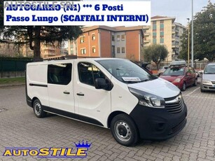 OPEL Vivaro 1.6 CDTI 120CV **AUTOCARRO (N1) 6 Posti Diesel