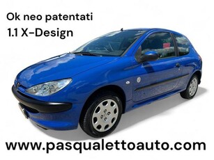 PEUGEOT 206 OK NEO PAT. 1.1 3p. X-Design Benzina