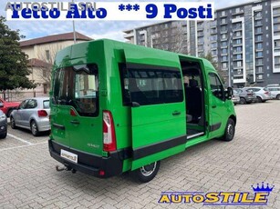 RENAULT Master 2.3dCi 145CV *** PULMINO Tetto Alto *** 9 Posti Diesel