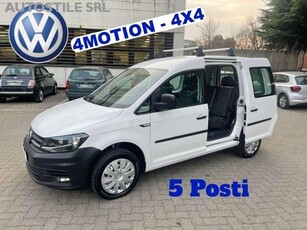 VOLKSWAGEN Caddy 2.0 TDI 122CV 4Motion (4X4) *AUTOVETTURA 5 Posti Diesel