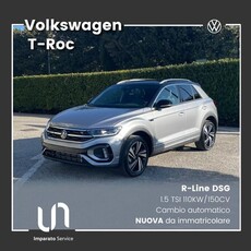 VOLKSWAGEN T-Roc 1.5 TSI ACT DSG R-Line 110KW/150CV Benzina