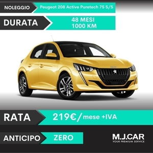 Usato 2023 Peugeot 208 1.2 Benzin 75 CV (219 €)