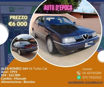 ALFA ROMEO 164 2.0i V6 turbo cat Benzina