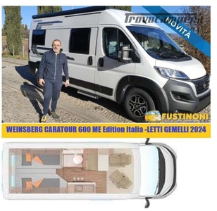 Camper puro WEINSBERG CARATOUR 600 ME Edition Italia