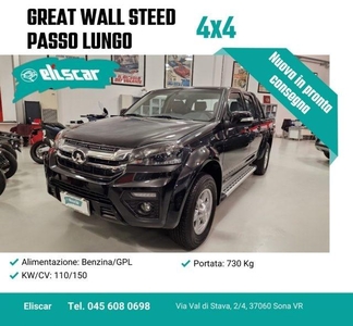 GREAT WALL Steed 2.4 Ecodual 4WD Premium PASSO LUNGO Benzina/GPL