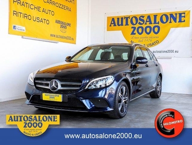 MERCEDES-BENZ C 200 S.W. Auto EQ-Boost Sport PORTELLONE ELETTRICO Elettrica/Benzina