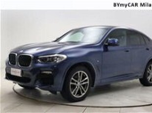 BMW X4 xdrive20d mhev 48V Msport auto del 2021 usata a Milano