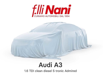 Audi A3 1.6 TDI clean diesel S tronic Admired