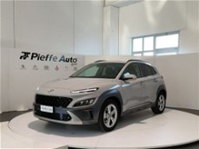 Hyundai Kona 1.0 T-GDI Hybrid 48V iMT Xline del 2021 usata a L'Aquila