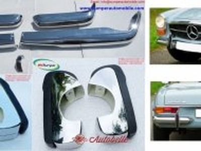 Mercedes Pagode W113 (1963 -1971) bumpers with over rider